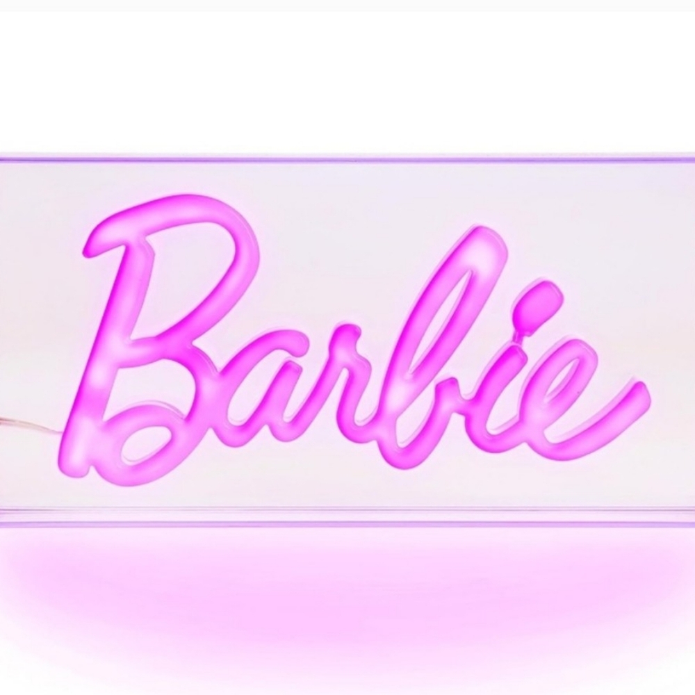 New- Paladone Barbie logo led neon light